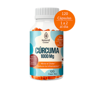 Cúrcuma 1000 mg – Con Kion y Pimienta Negra (Natural center)
