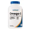Omega 3 2500 mg – 120 Cápsulas Blandas | Nutricost