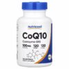 CoQ10 Softgels 100 mg – Nutricost – 120 Cápsulas