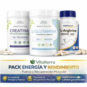 Pack Energía y Rendimiento – Fuerza y Recuperación Muscular