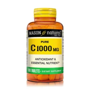 Vitamina C 1000 mg – 100 Tabletas | Mason Natural