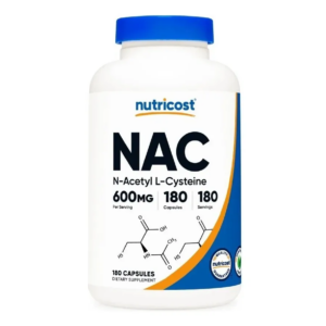 NAC (600 mg) (180 cápsulas) (180 servicios)- Nutricost