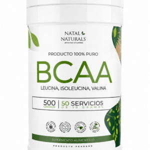 BCAA Natal Naturals 500 g | Aminoácidos de Cadena Ramificada