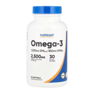 Omega 3 2500 mg – 90 Cápsulas Blandas | Nutricost