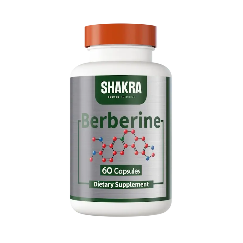 Berberina 1200 mg – 60 Cápsulas | Shakra