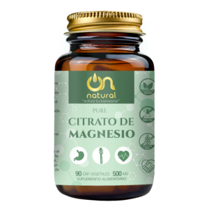 Citrato de Magnesio 500 mg – 90 Cápsulas | ON NATURAL
