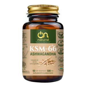KSM-66® Ashwagandha 500 mg – 60 Cápsulas | ON NATURAL