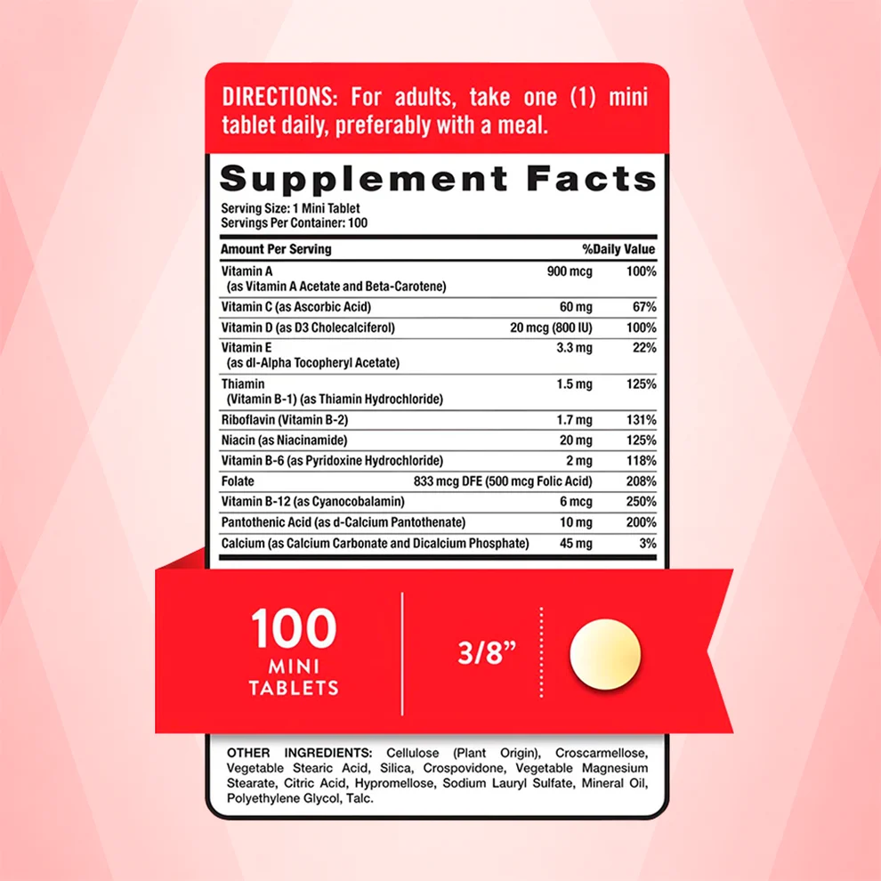One Daily Multivitamínico | Nature’s Truth 100 Tabletas - Imagen 2
