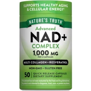 NAD+ Complex 1000 mg con Resveratrol | Nature’s Truth