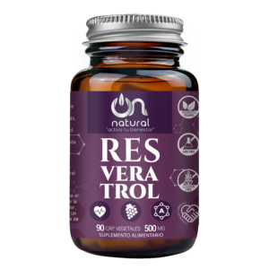 Resveratrol 500 mg – 90 Cápsulas Vegetales | ON NATURAL