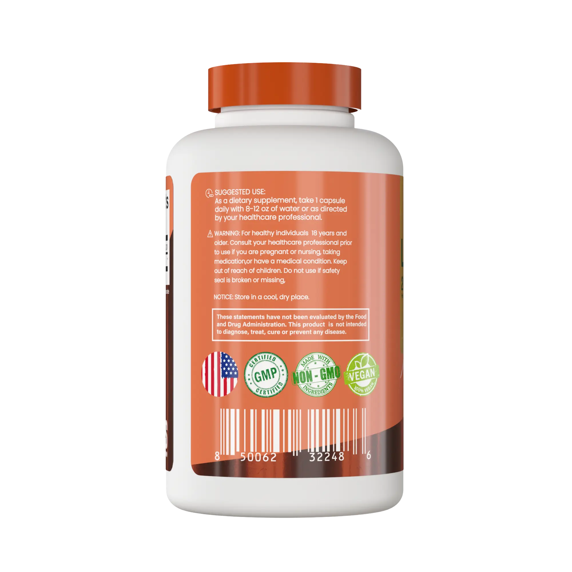 L-Theanine 200 mg - 240 Cápsulas Shakra - Imagen 3